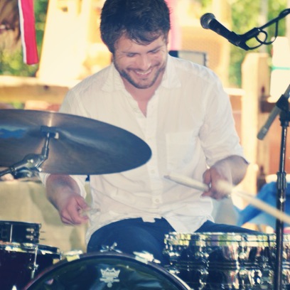 Josh drumming